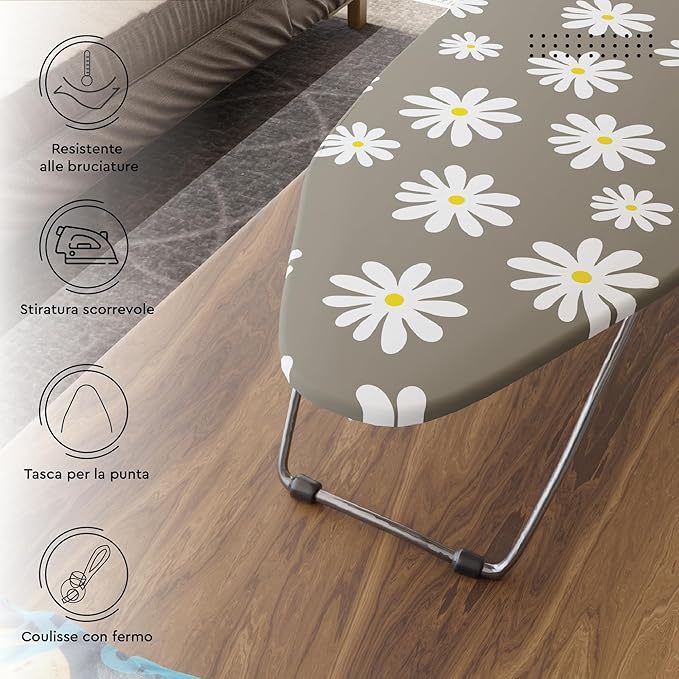 Encasa XO Ironing Board Cover and Pad 28"x12"