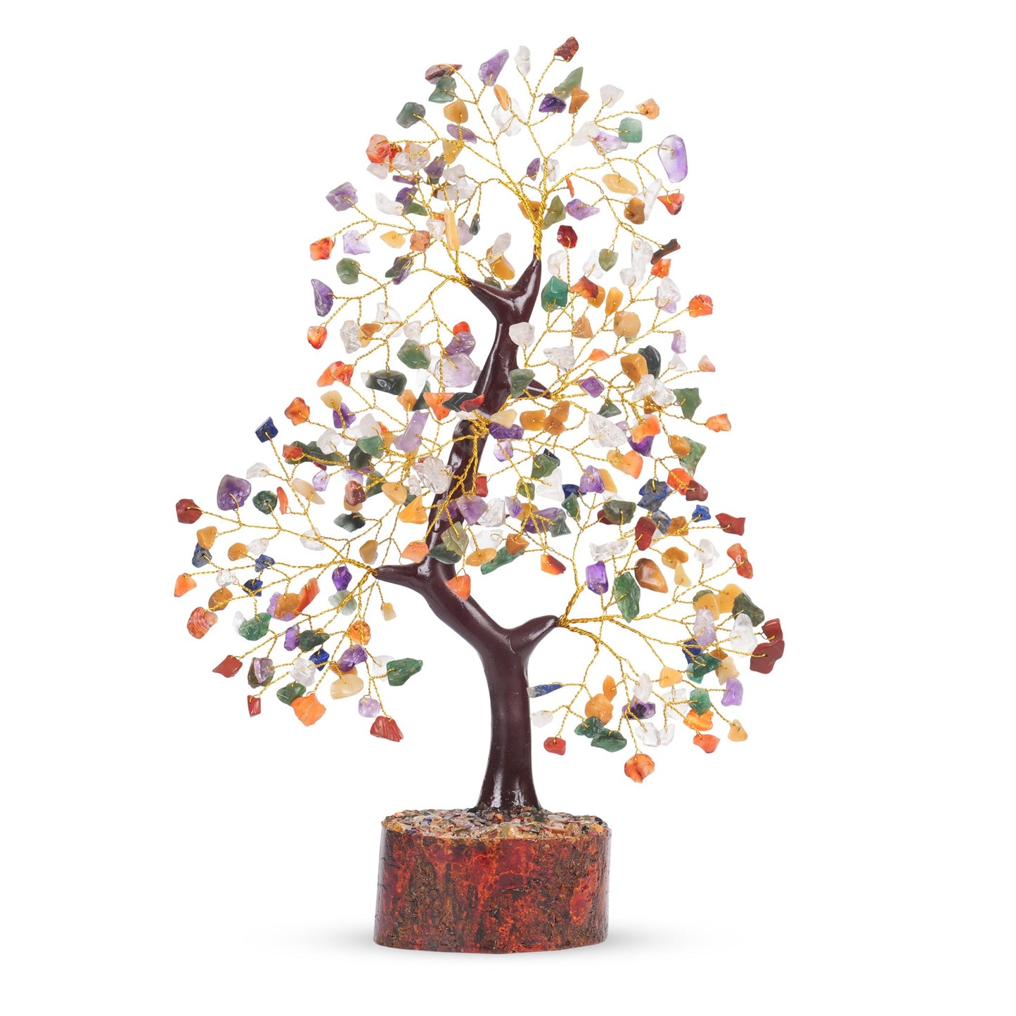 Yuvdipr Chakra Tree of Life Crystal Tree, Chakra Crystals, Gem Tree, Healing Crystals and Stones, Home Decor, Birthday Gifts for Women, Crystal Decorations, Gifts for Crystal Lovers