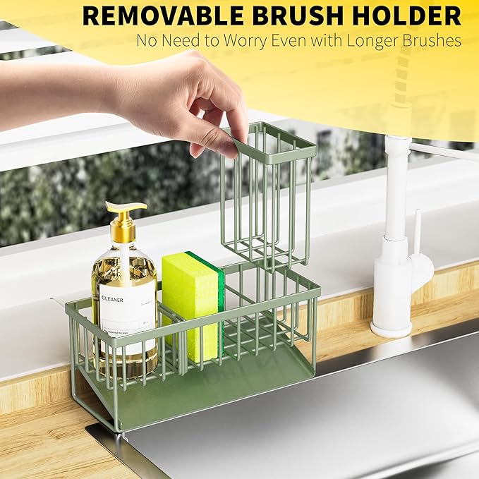 Cisily Kitchen Sink Caddy, Sponge Holder