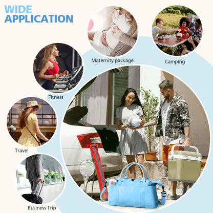 Travel Duffle, Waterproof Weekender Carry On Tote for Women, Travel Essentials Sport Gym for Men, Hospital Bag for Labor and Delivery, Overnight Luggage With Trolley Sleeve