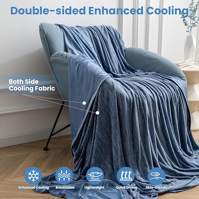 OIGAE Cooling Blanket for Hot Sleepers
