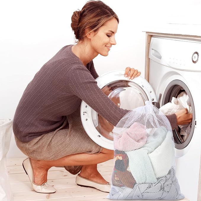 TecUnite 10 Pcs Mesh Laundry Bags
