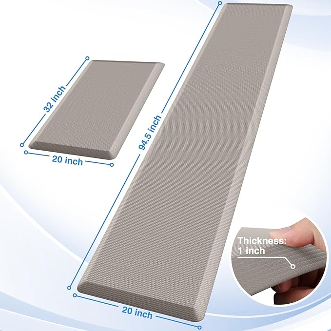 StepRite Kitchen Mats, Cushioned Anti Fatigue Kitchen Mats