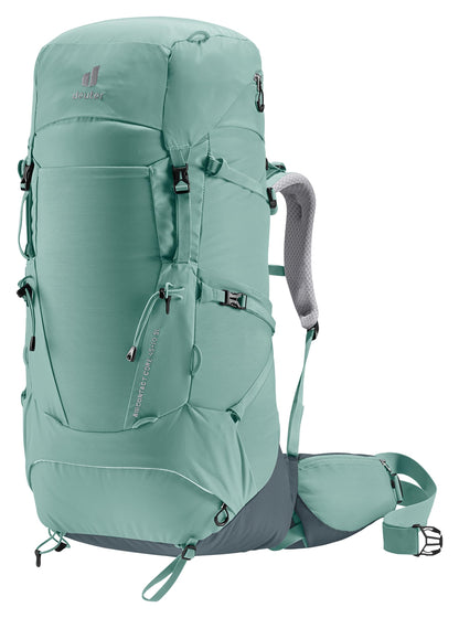 Deuter Women's Aircontact Core 45+10L SL Hiking Backpack - Jade-Graphite