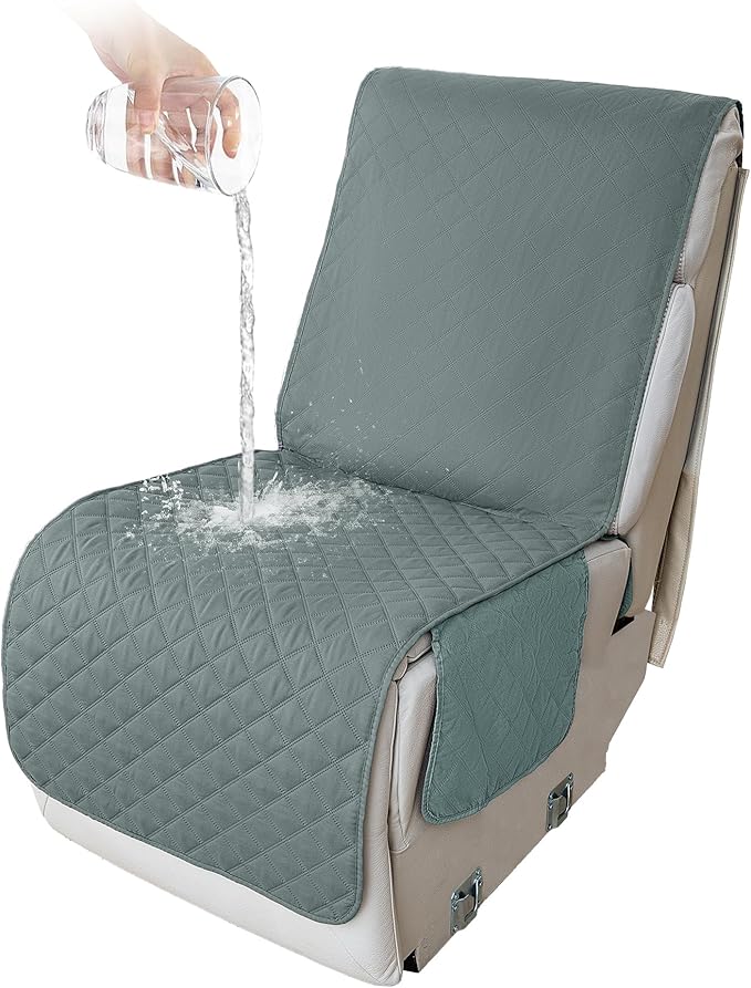 HDCAXKJ 100% Waterproof Reclining Sectional Couch Covers L Shape Recliner Sofa
