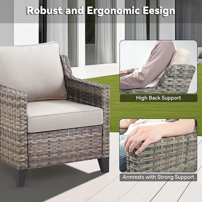 Patio Chairs Set of 2