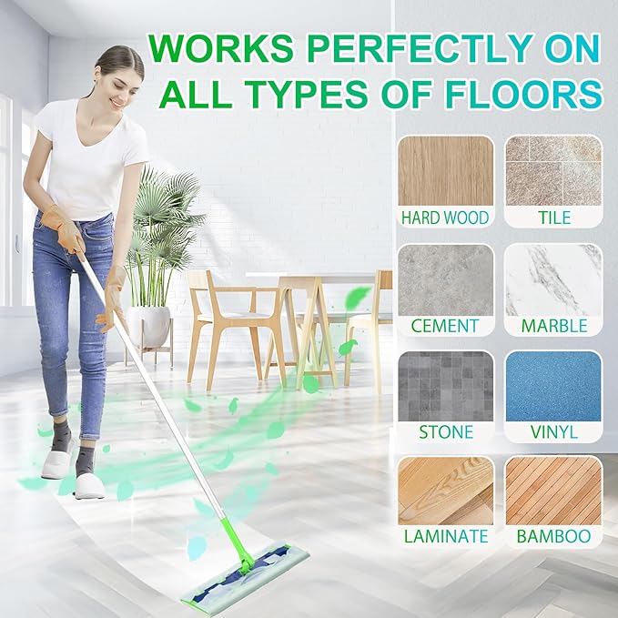 40 Count XL Wet Mopping Cloths for Swiffer Sweeper XL Mop