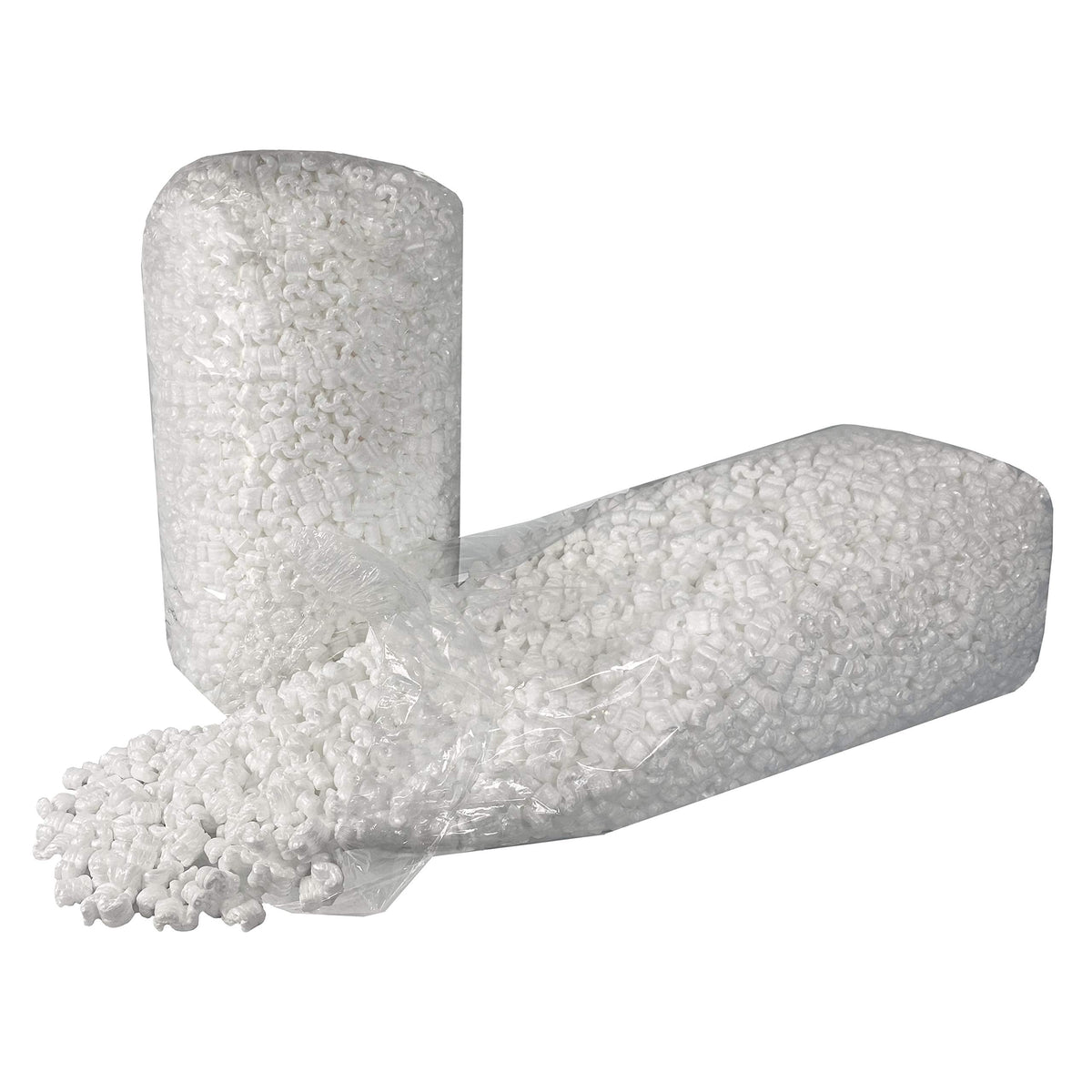 UBMOVE White Packing Peanuts, 7 Cu Ft, Void Filling Regular Packing Peanuts, S Shaped Cushion For Shipping, Moving & Storage, Protect Fragile Items