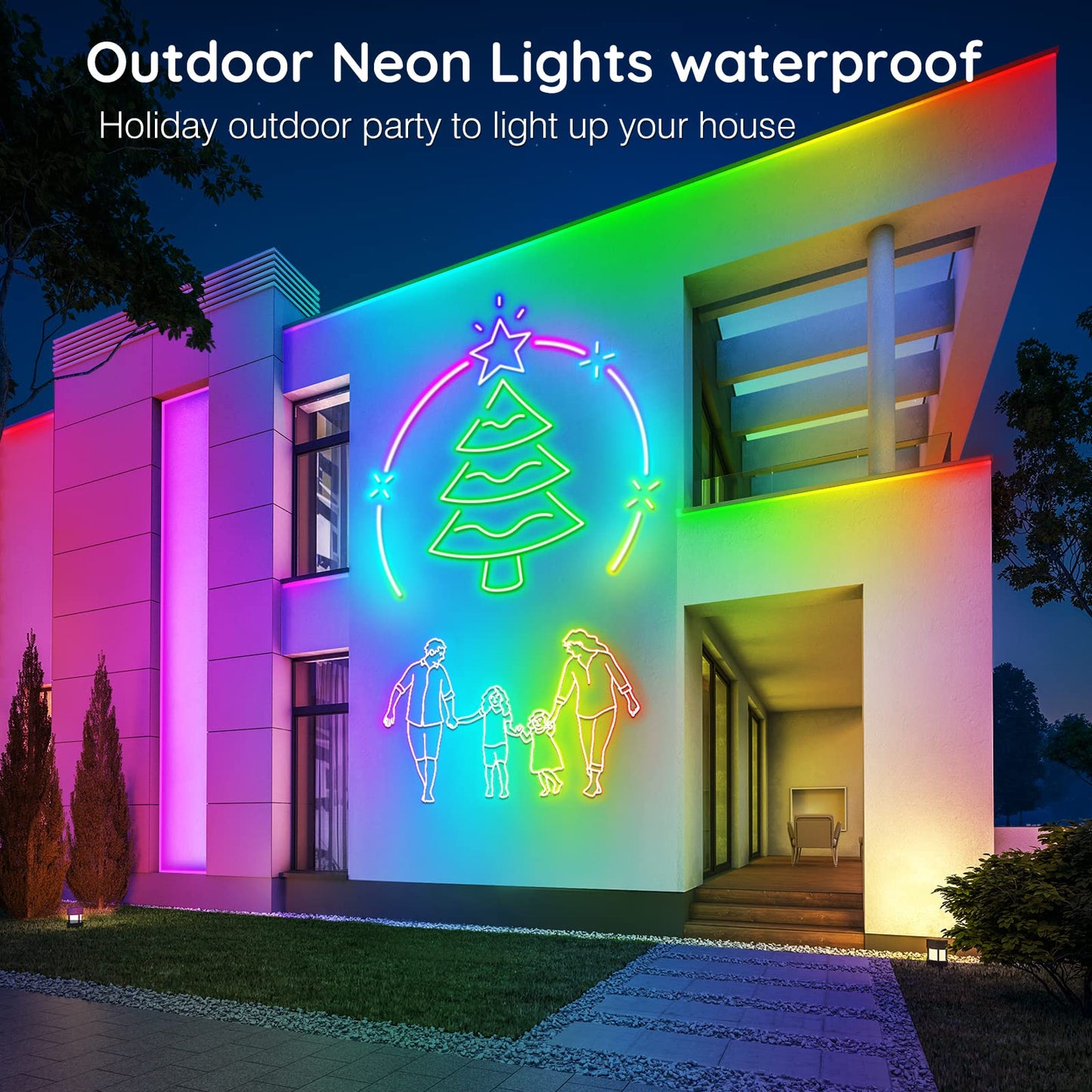 AILBTON 20Ft Neon Rope Lights,Flexible Led Rope Lights Control with App/Remote,Multiple Modes Music Sync Gaming RGB Led Neon Lights for Bedroom Outdoor