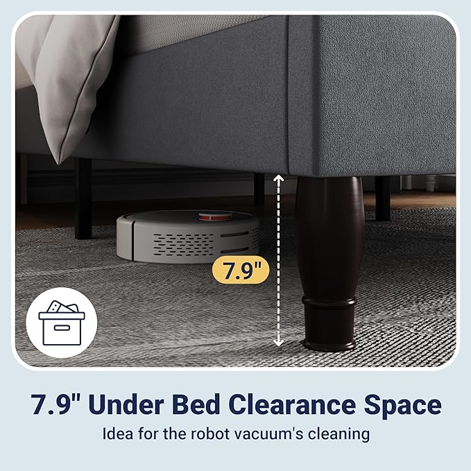Allewie King Size Bed Frame
