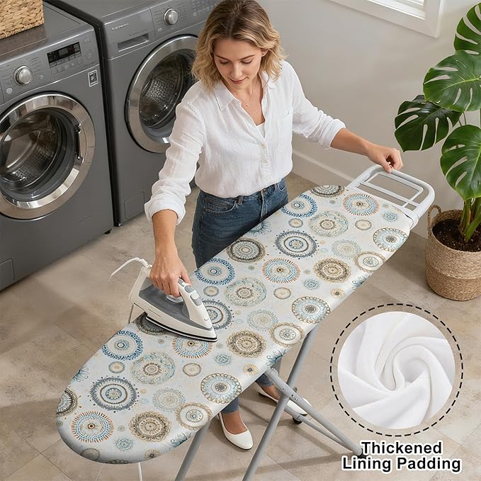 Ironing Board Cover 15"x54", Standard Size Replacement Iron Board Covers
