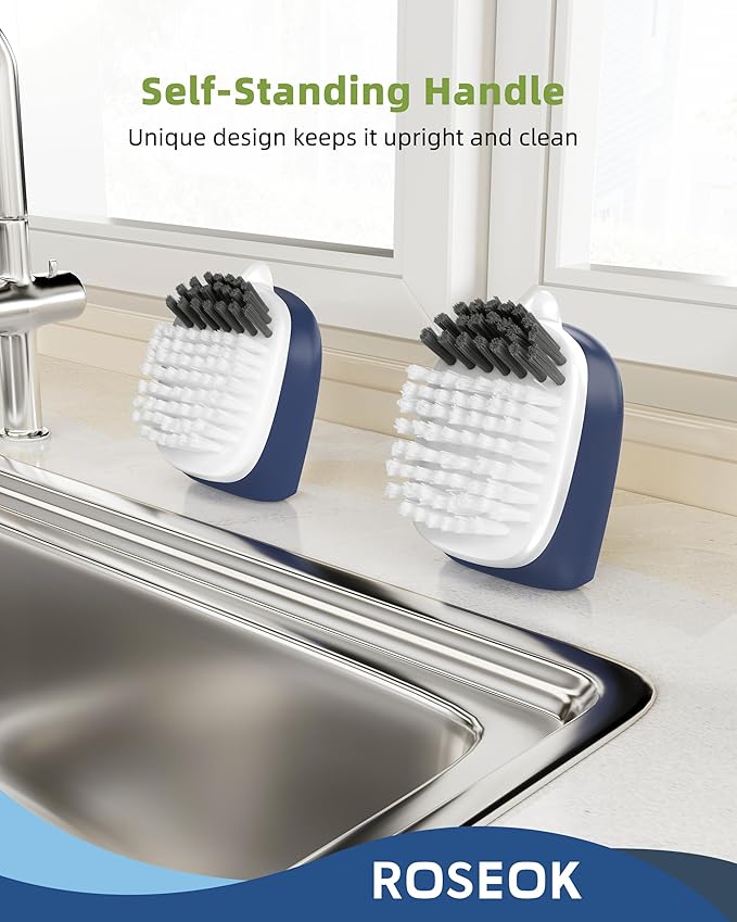 Potato Scrubber and Veggie Brush, Self-Standing Kitchen Brush