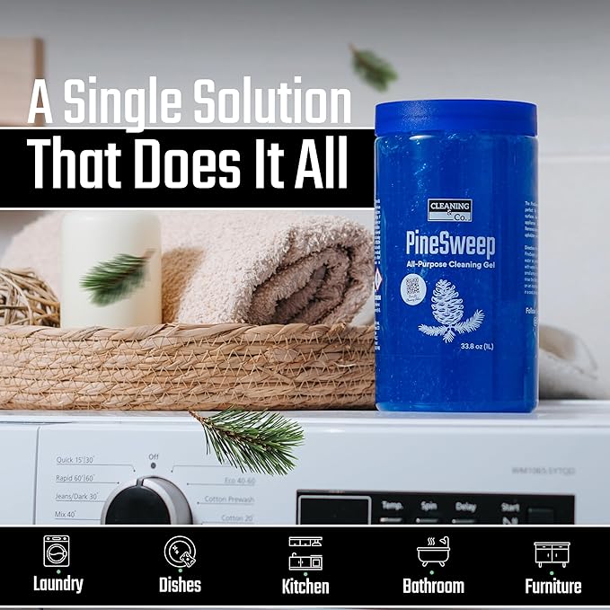 All-Purpose Cleaning Gel with Pine Oil – Multipurpose Household Cleaner