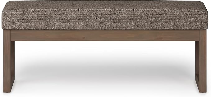 SIMPLIHOME Milltown Large Ottoman Bench