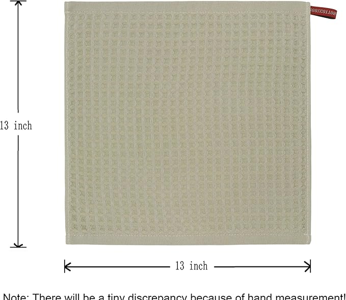 Mia'sDream Cotton Waffle Wash Cloths