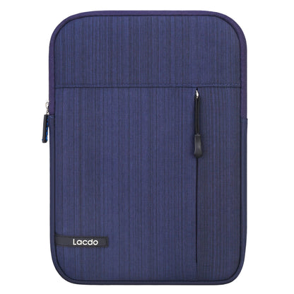 Lacdo Tablet Sleeve Case for 11 inch iPad A16, 11 inch iPad Air M3 M2, 11" iPad Pro M4, 10.9" iPad, 10.2" ipad, 10.9" iPad Air, 10.5" iPad Pro, 9.7" ipad, 11" Galaxy Tab A9+ Protective Bag,Blue