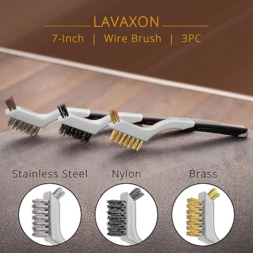Wire Brush Set 3Pcs