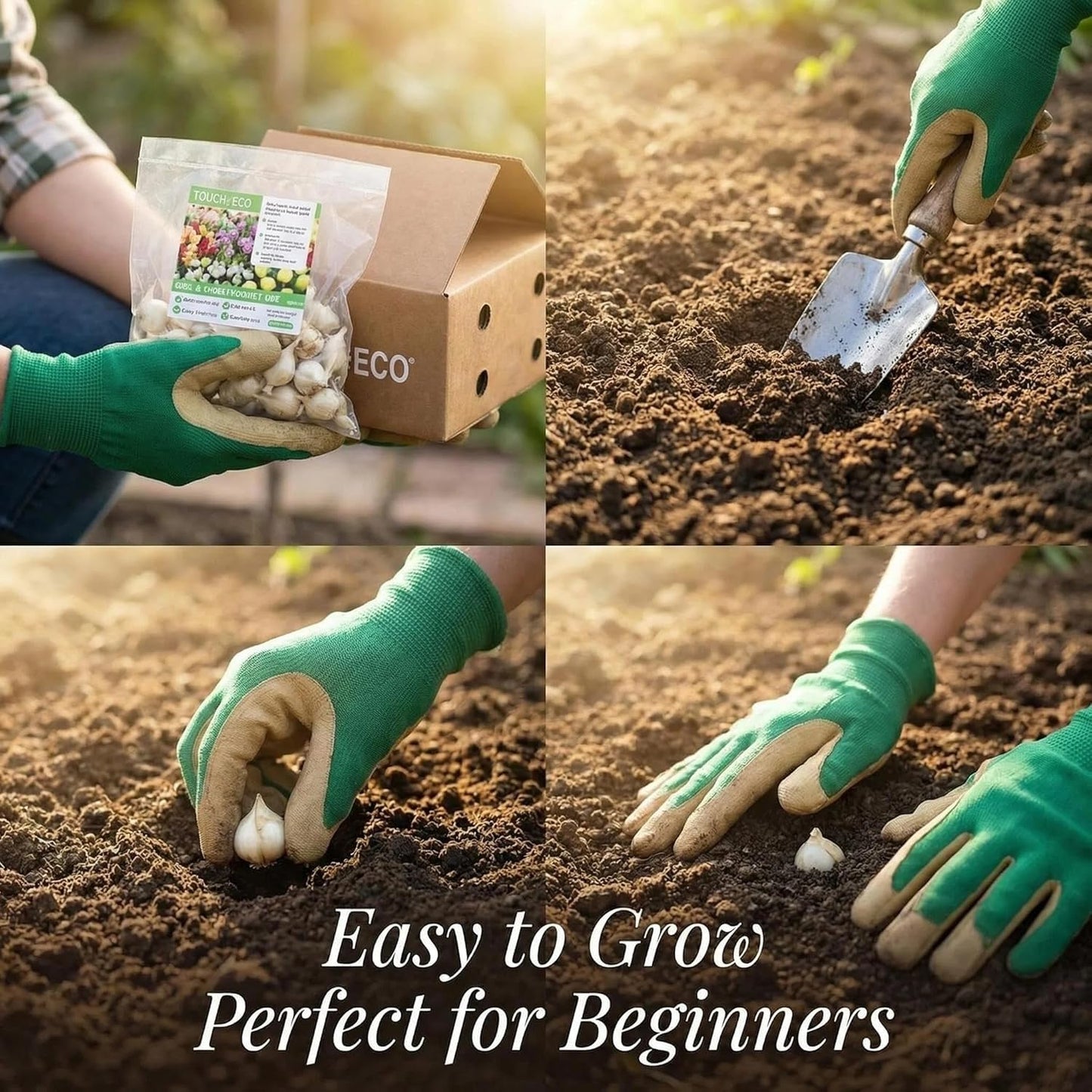 Flower Bulbs for Planting - Complete Spring & Summer 100 Bulbs, Bees& Butterflies Collection -Attracts Bees, Butterflies & Hummingbirds - Easy to Grow Perennials - 1000's Sold