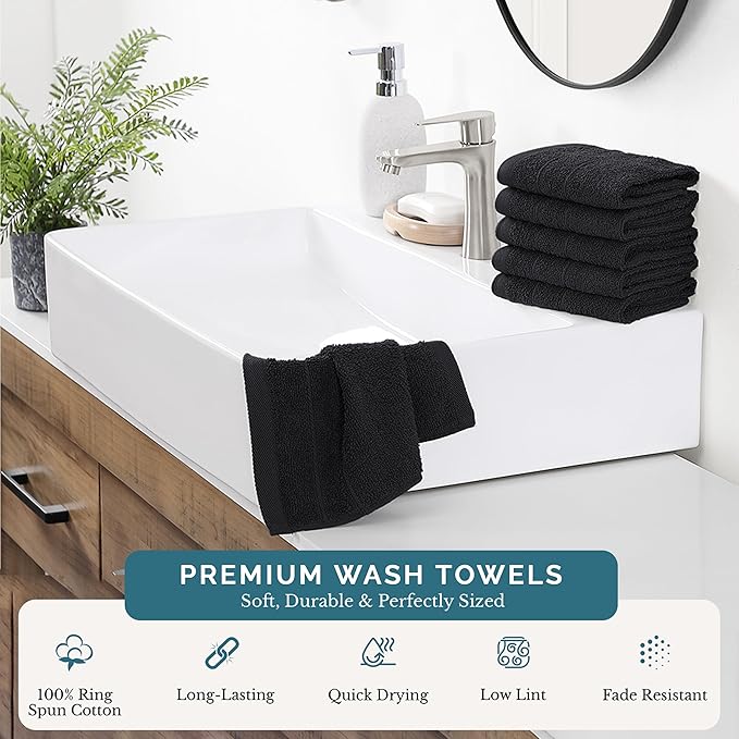 Casa Platino Washcloths 6 Pack