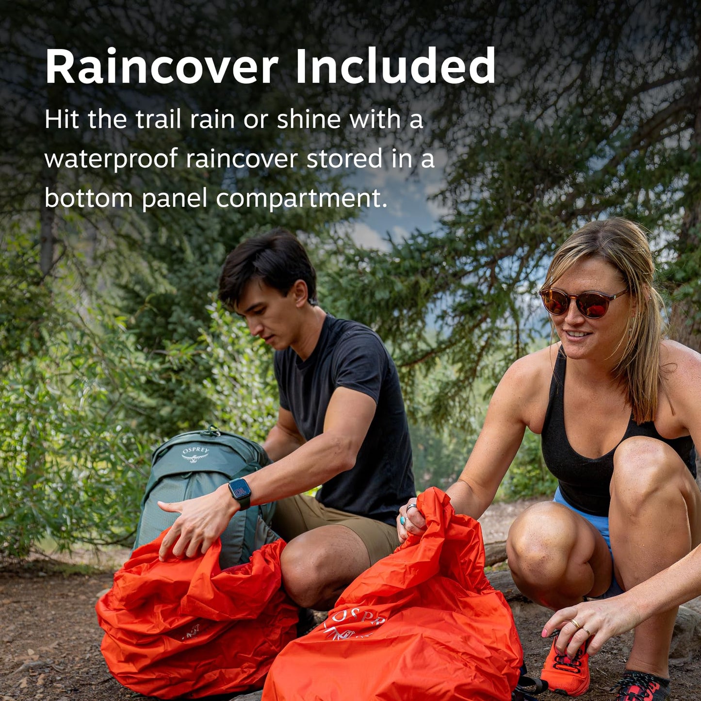 Osprey Sirrus 24L Women's Hiking Backpack - Adjustable Daypack with Waterproof Raincover & Bottle Pockets, Medium Grey
