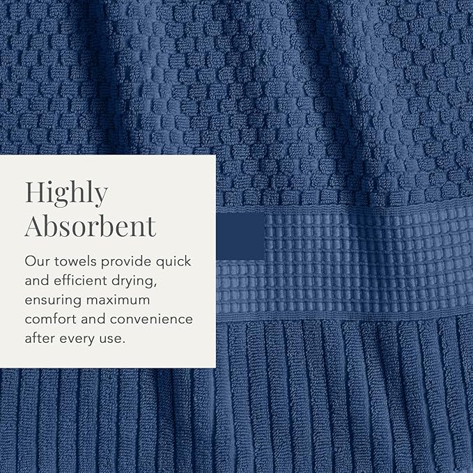 NY Loft 100% Cotton 2 Pack Bath Sheet Towel Set | Super Soft & Absorbent