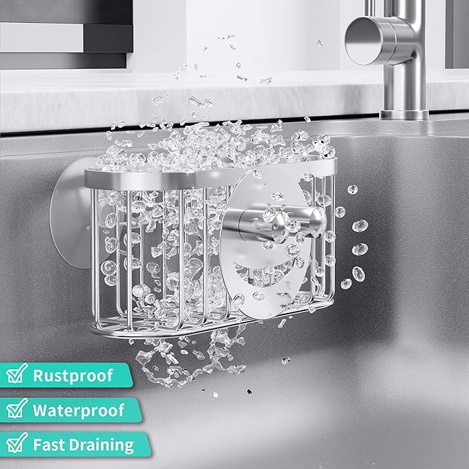 HapiRm Sink Caddy Sponge Holder