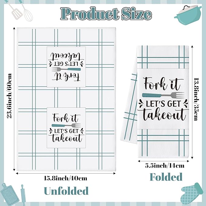GROBRO7 Funny Kitchen Hand Towel