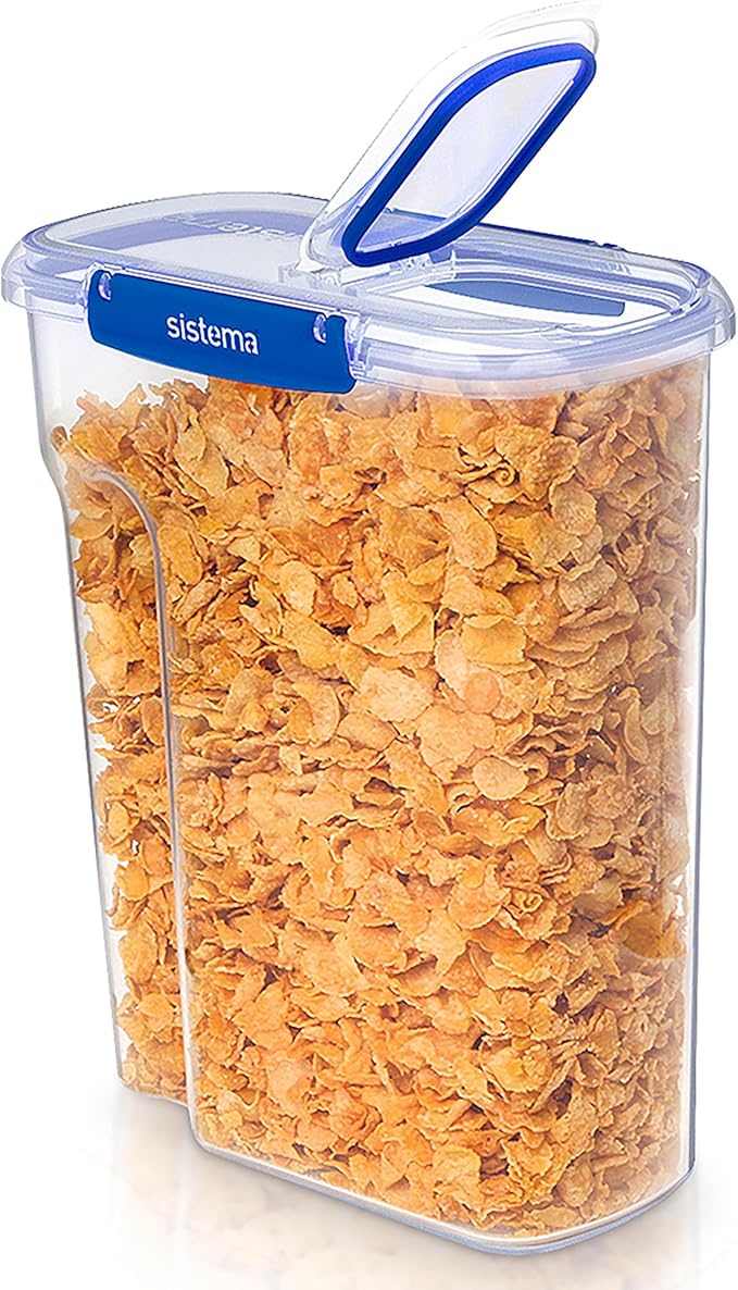 Sistema KLIP IT PLUS Cereal Storage Container | Airtight 4.2 Litre Food Pantry