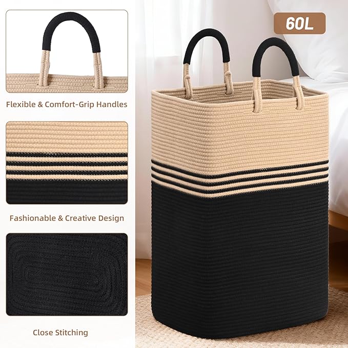 Laundry Basket Hamper, Blanket Storage, Dirty Clothes Hamper