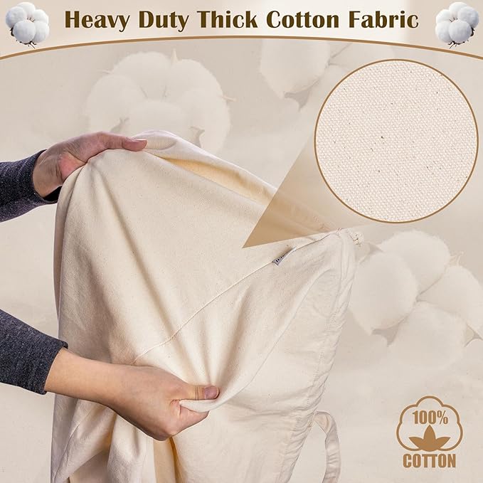 Cotton Canvas Laundry Bags