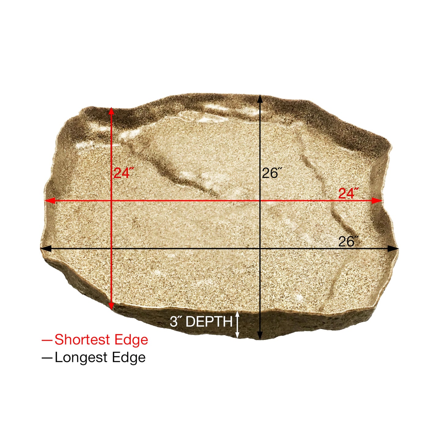 Aquascape Signature Series Skimmer 400/1000 Faux Rock Lid 43023