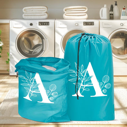 Sylfairy 2 Pack Extra Large Travel Laundry Bag, Dirty Clothes Organizer with Drawstring,Heavy Duty Travel Laundry Bags