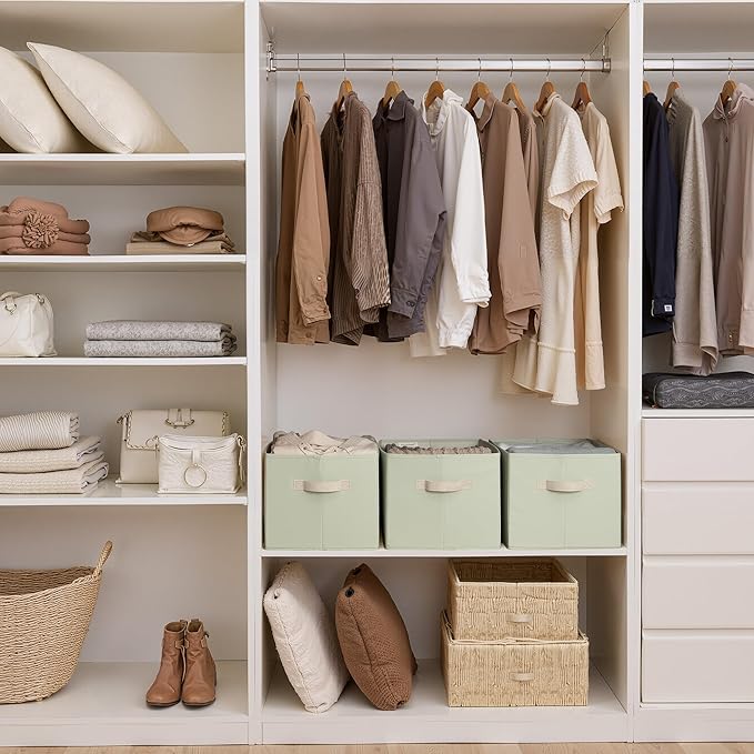 StorageWorks Storage Basket for Shelves, Closet Organizers and Storage Baskets