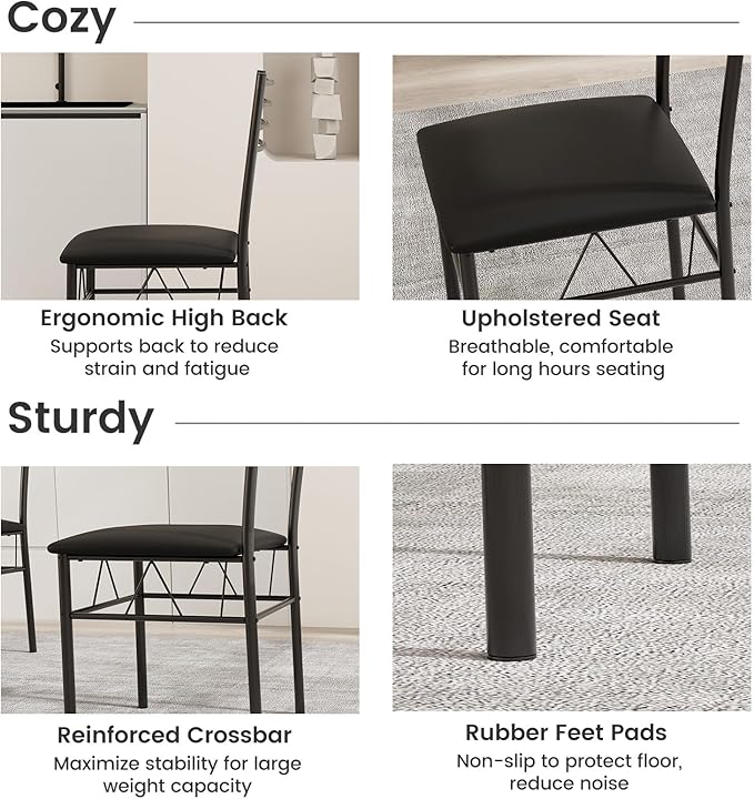 NAFORT 5-Piece Dining Table Set
