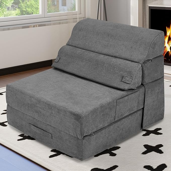 Foldable Sofa Bed for Adults Comfy Folding Sofa Bed, Convertible Sleeper Sofa