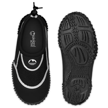 Lakeland Active Boy's Eden Aquasport Water Shoes - Black/White - 4 UK