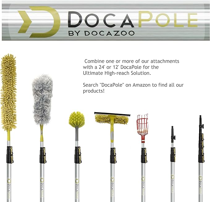 DOCA Scrub Brush Attachment for Long Handle Extension Pole