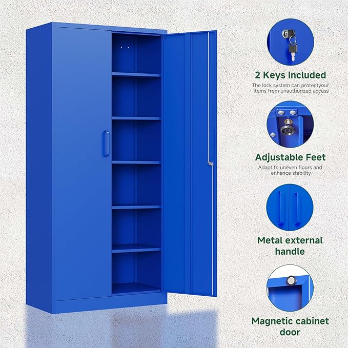 Letaya Metal Garage Storage Cabinets