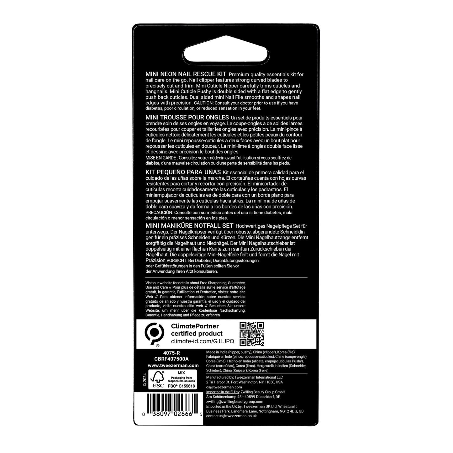 Tweezerman Mini Nail Rescue Kit