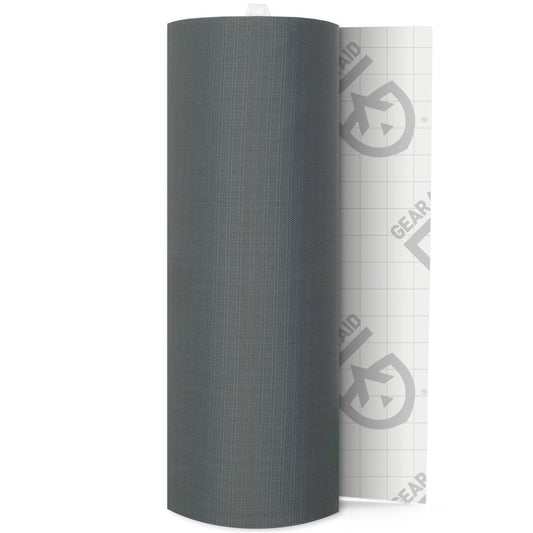 GEAR AID Tenacious Tape 3”x20” Micro-Ripstop Outdoor Fabric and Vinyl Gear Repair Tape, Quickly Fix Holes and Rips in Puffy Jackets, Rain and Snow Gear, Tents, Sleeping Bag and More, Gray, 1 Pack