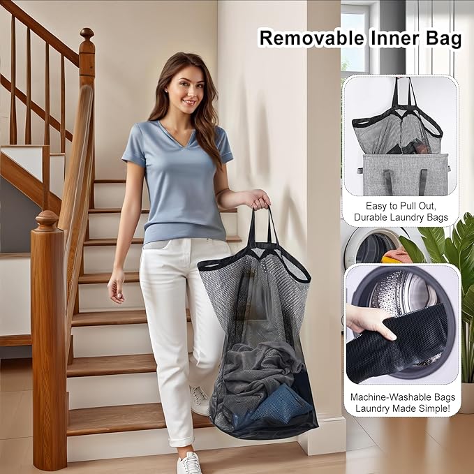 Odonata 75L Slim Laundry Hamper