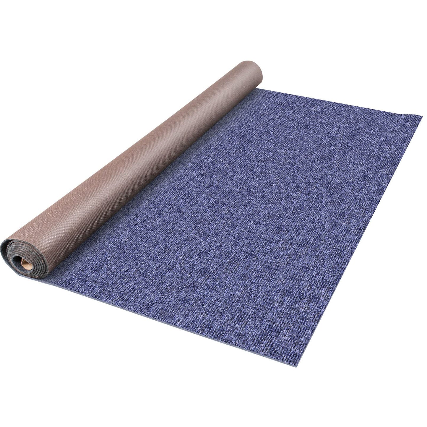 Happybuy 6 ft x 36 ft Deep Blue Marine Carpet for Boats Waterproof - 0.18" Thick Indoor Outdoor Rug Carpet Roll for Home Patio Porch Deck