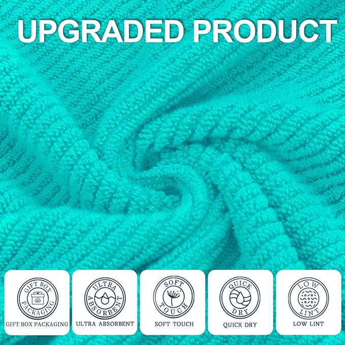 Turquoise Washcloths