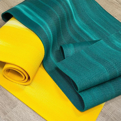 Hugger Mugger Nature Ultra Yoga Mat - Unique Variegated Design, Extra Cushion, Durable, Sticky and Grippy, Stable Non-Slip Surface, Lightweight
