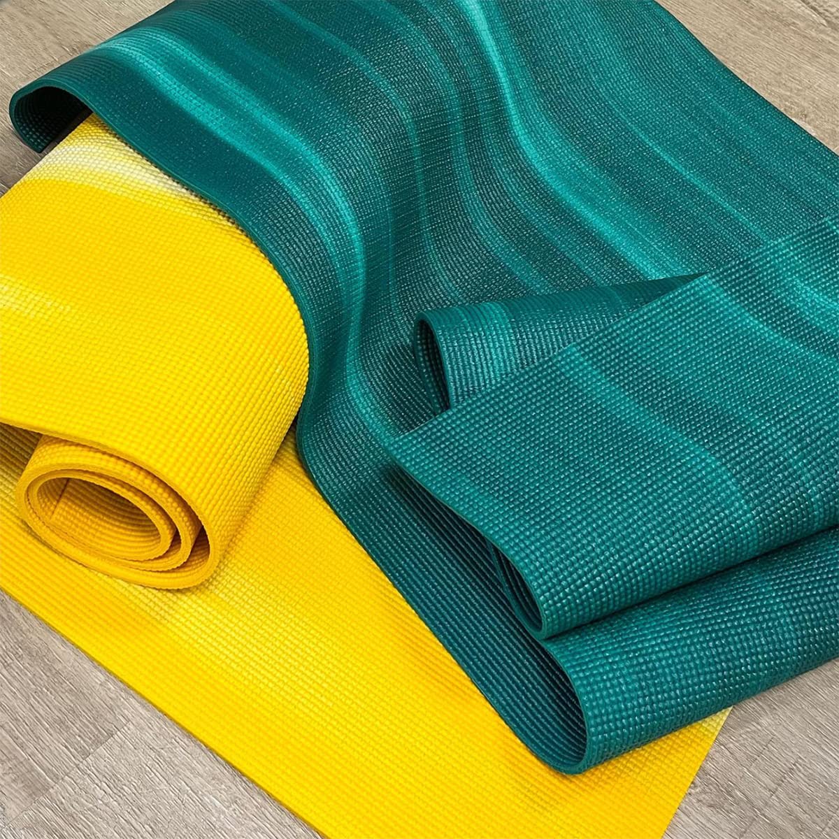 Hugger Mugger Nature Ultra Yoga Mat - Unique Variegated Design, Extra Cushion, Durable, Sticky and Grippy, Stable Non-Slip Surface, Lightweight