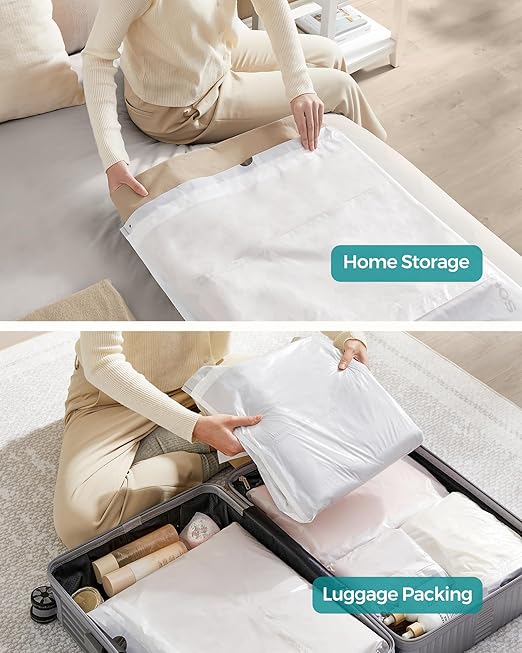 SONGMICS Trash Bags for 12-14.5 Gallon Trash Cans, Pre-Separated, Liner Code