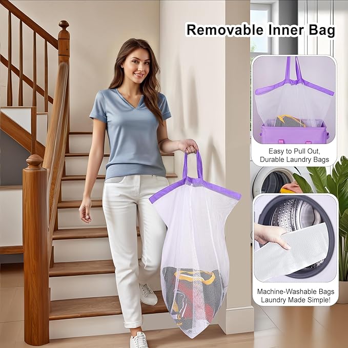 Odonata 75L Slim Laundry Hamper