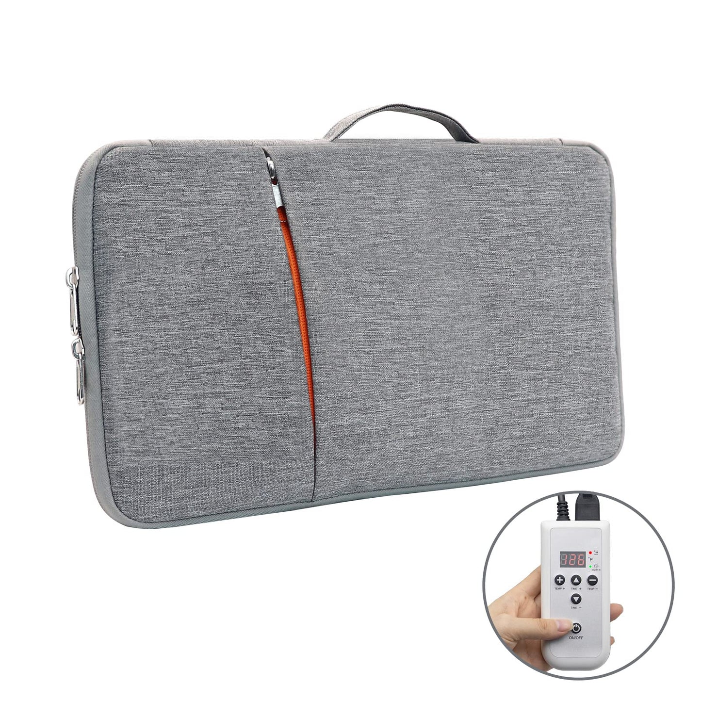 Goodtar Portable Hot Stone Massage Warmer - Digital Controller Rocks Heating Bag, Electric Massager and Heater for Home Spa Relax Muscles 110V (NO Stone) (Small Size)