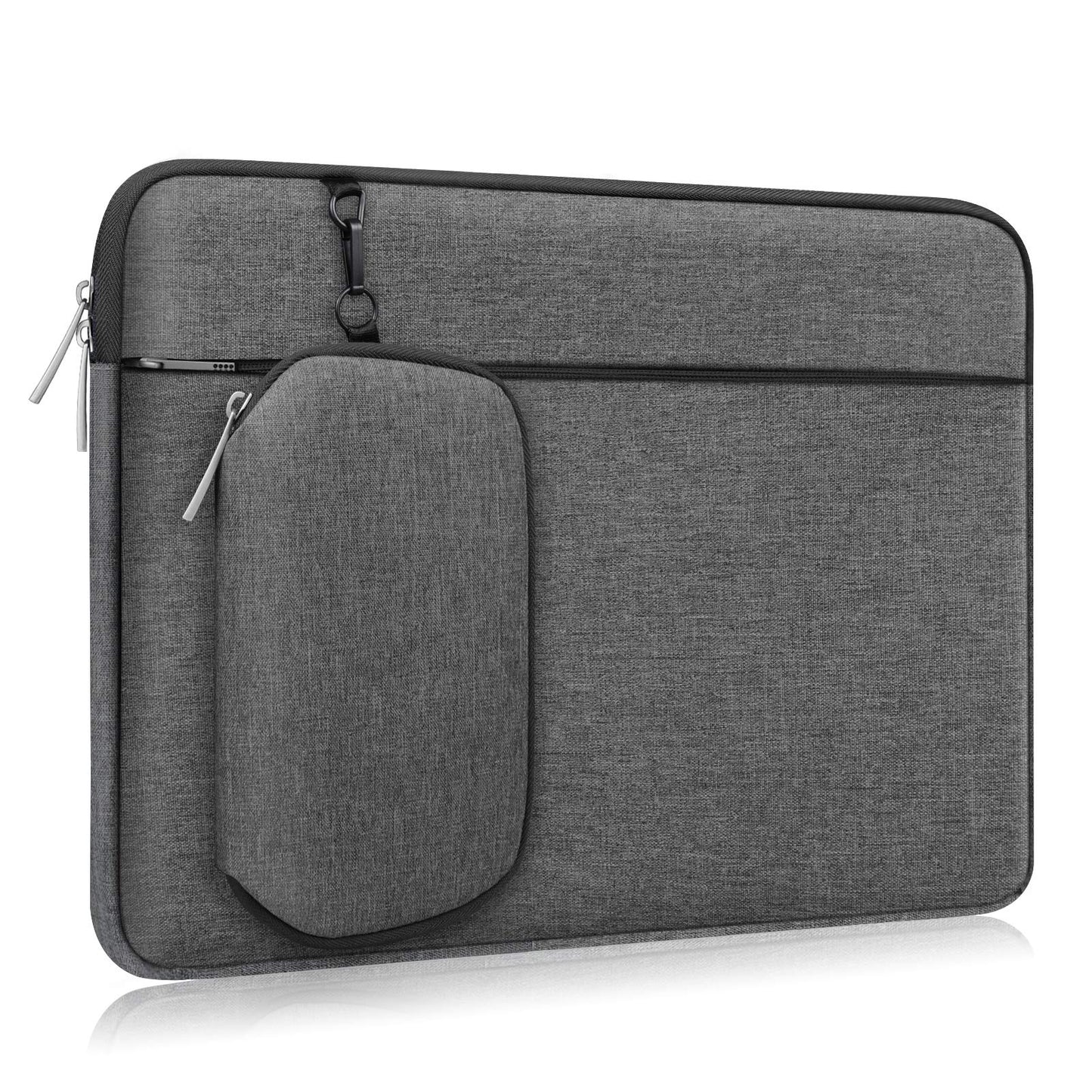 Alfheim 14-14.2 inch Laptop Sleeve Case, Waterproof Shock Resistant Lightweight Bag with Accessory Pocket, Protective Notebook Case with Detachable Small Bag, Compatible with 14.2” MacBook Pro A2442