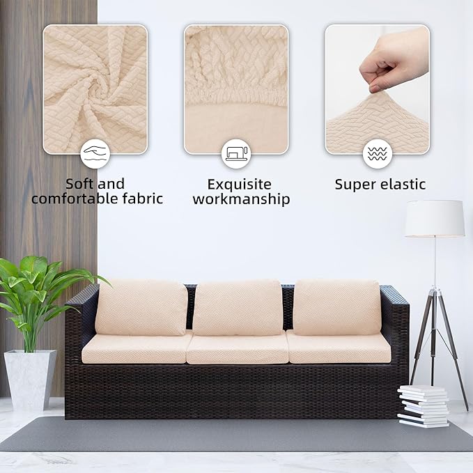 Outdoor Cushion Covers Set, Replacement